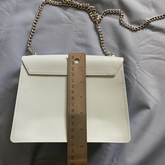 Miniso Japan Pastel Blue Mini Purse Bag with Silver Hardware and Magnetic Clasp - Picture 3 of 7